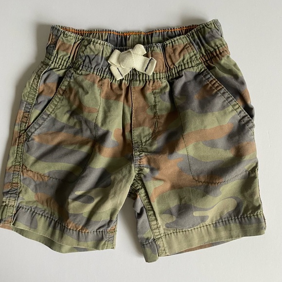 Carter's Camouflage Pull-on Shorts Boys 2T Camo - Picture 5 of 7